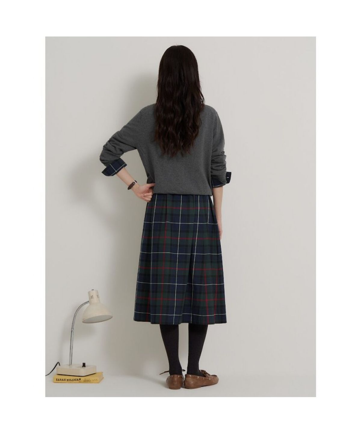 빈폴 레이디스(BEANPOLE LADIES) [Essential] 칼라넥 카디건  애쉬 (BF685AE914)
