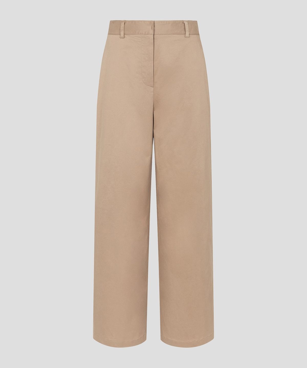 빈폴 레이디스(BEANPOLE LADIES) [Essential] 와이드 치노 팬츠  베이지 (BF6821E93A)