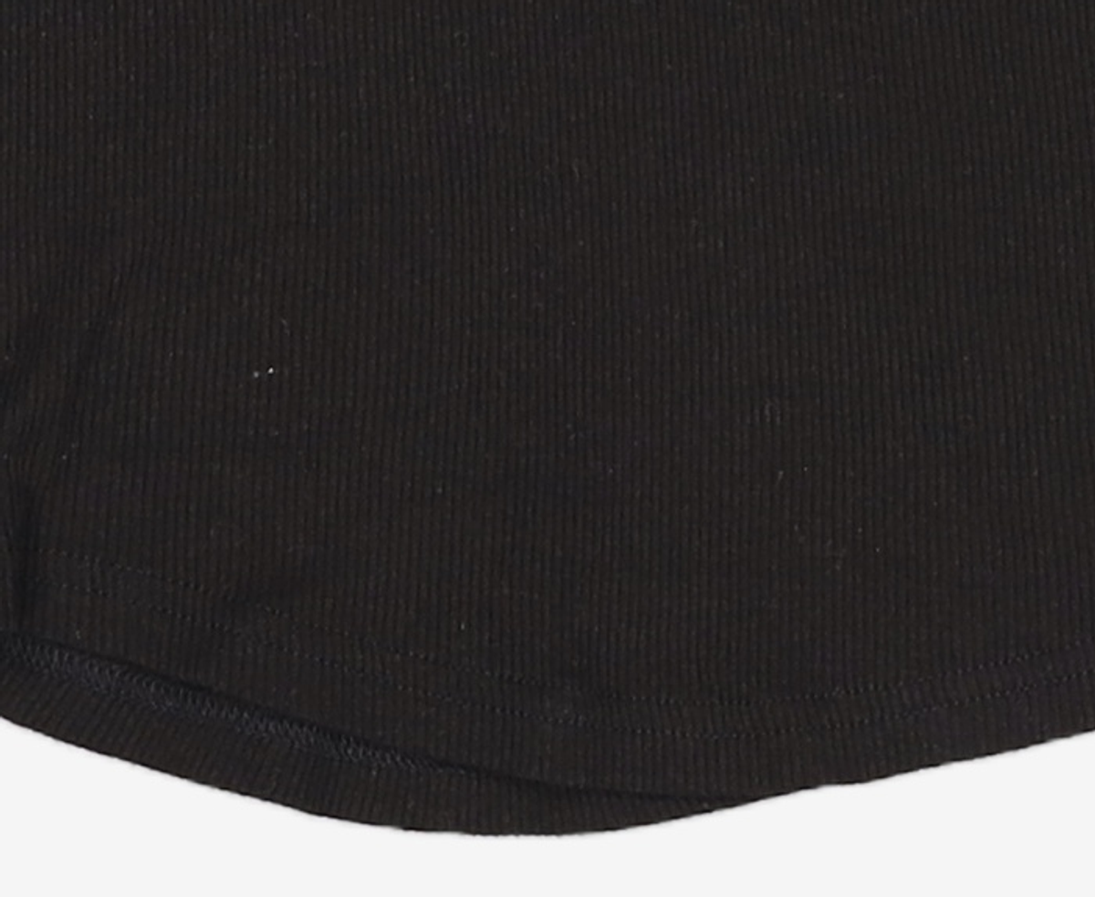 레스트앤레크레이션(REST&RECREATION) RR LOGO SHORT TANK TOP BLACK ONE SIZE