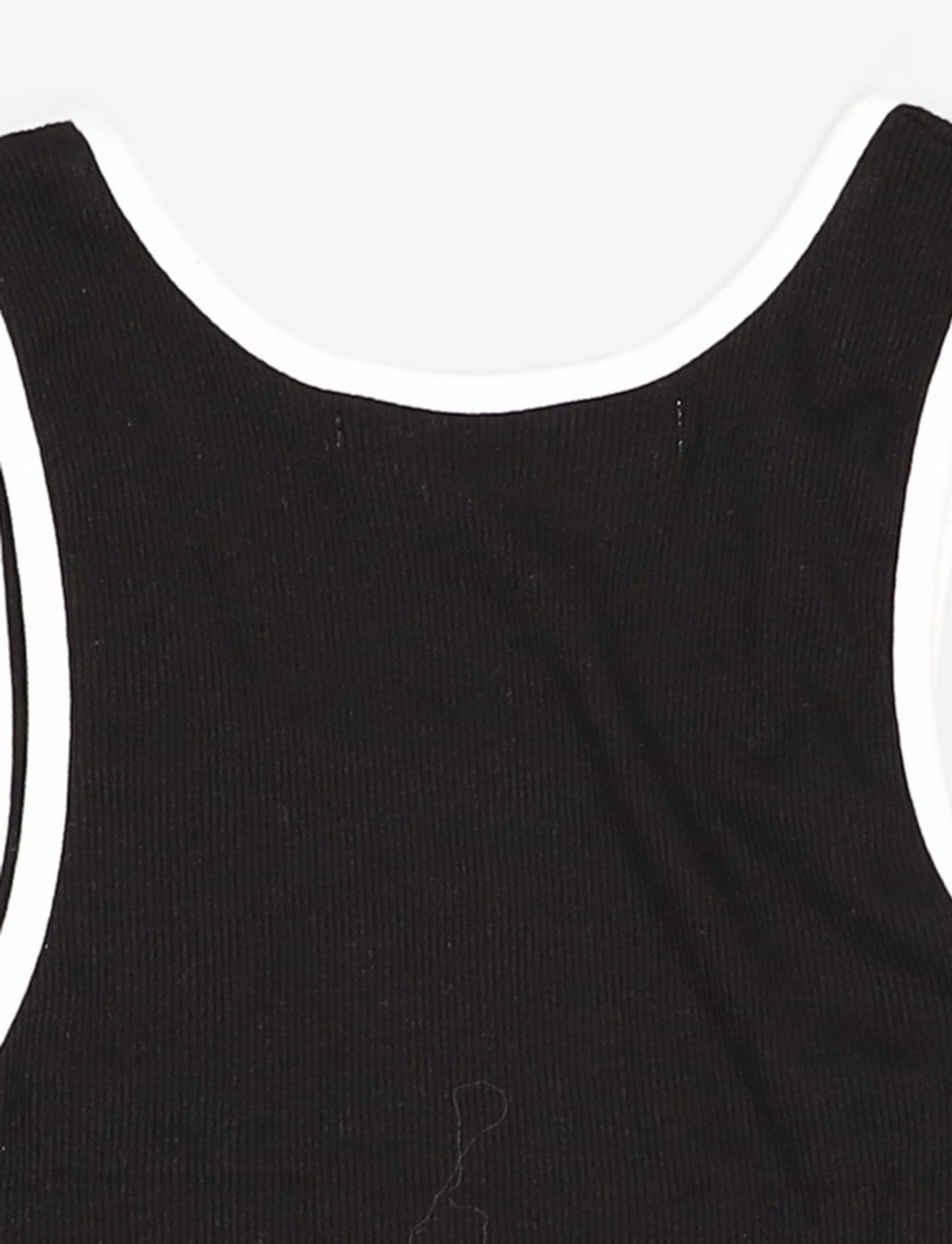 레스트앤레크레이션(REST&RECREATION) RR LOGO SHORT TANK TOP BLACK ONE SIZE