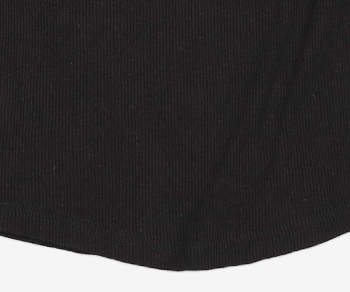 레스트앤레크레이션(REST&RECREATION) RR LOGO SHORT TANK TOP BLACK ONE SIZE