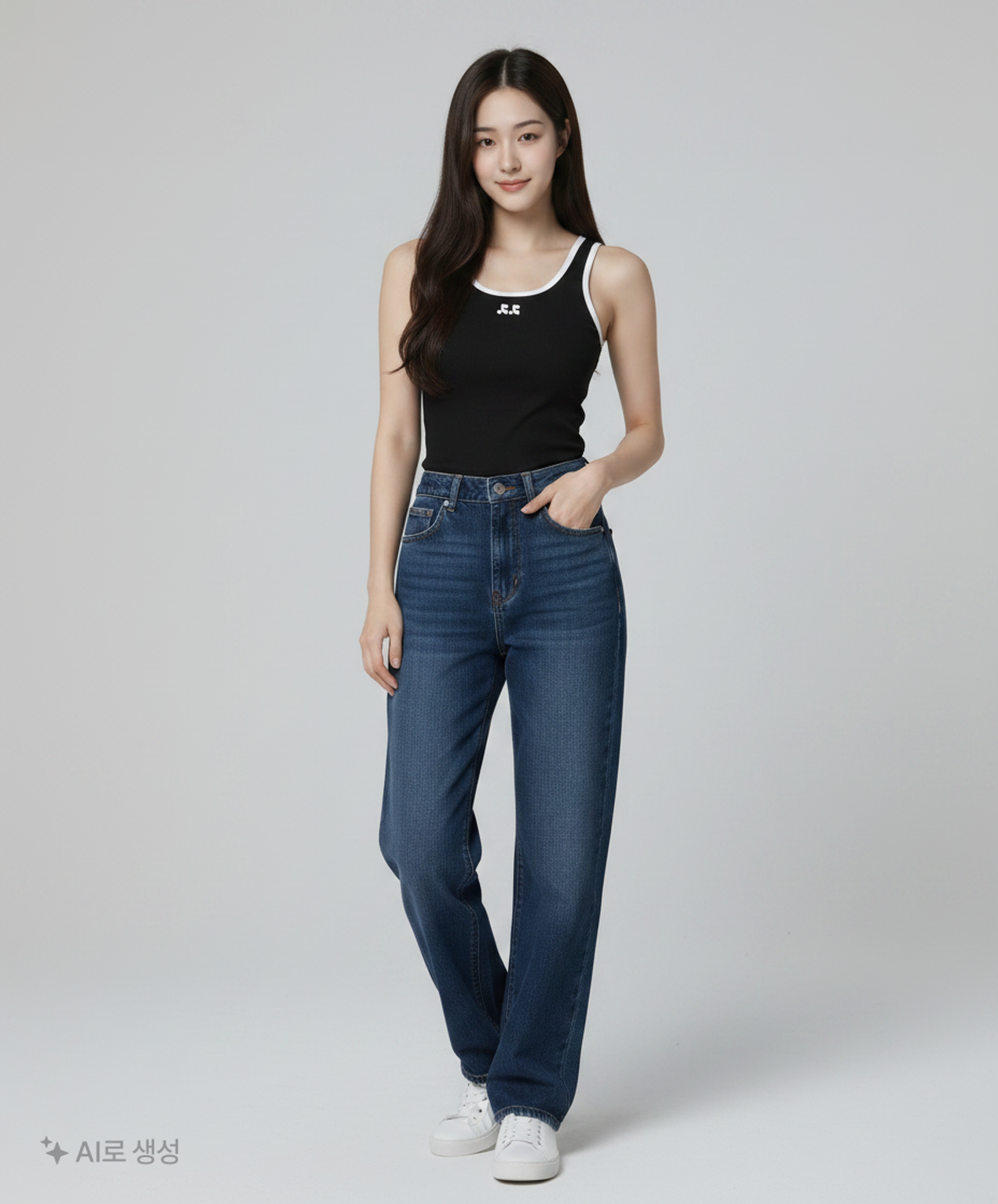 레스트앤레크레이션(REST&RECREATION) RR LOGO SHORT TANK TOP BLACK ONE SIZE