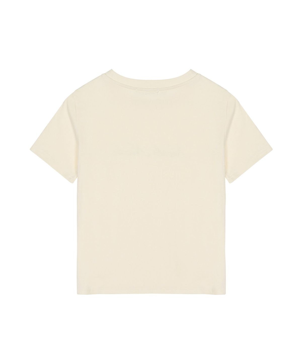 닉앤니콜(NICK&NICOLE) NICOLE LOGO GRAPHIC HALF TOP_CREAM
