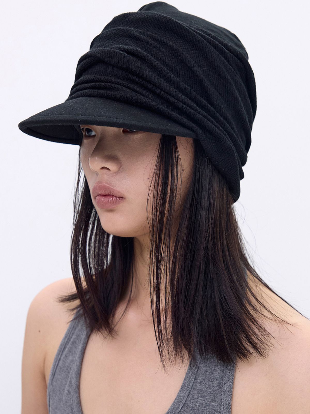 세릭(CERRIC) Brim Beanie _ Black