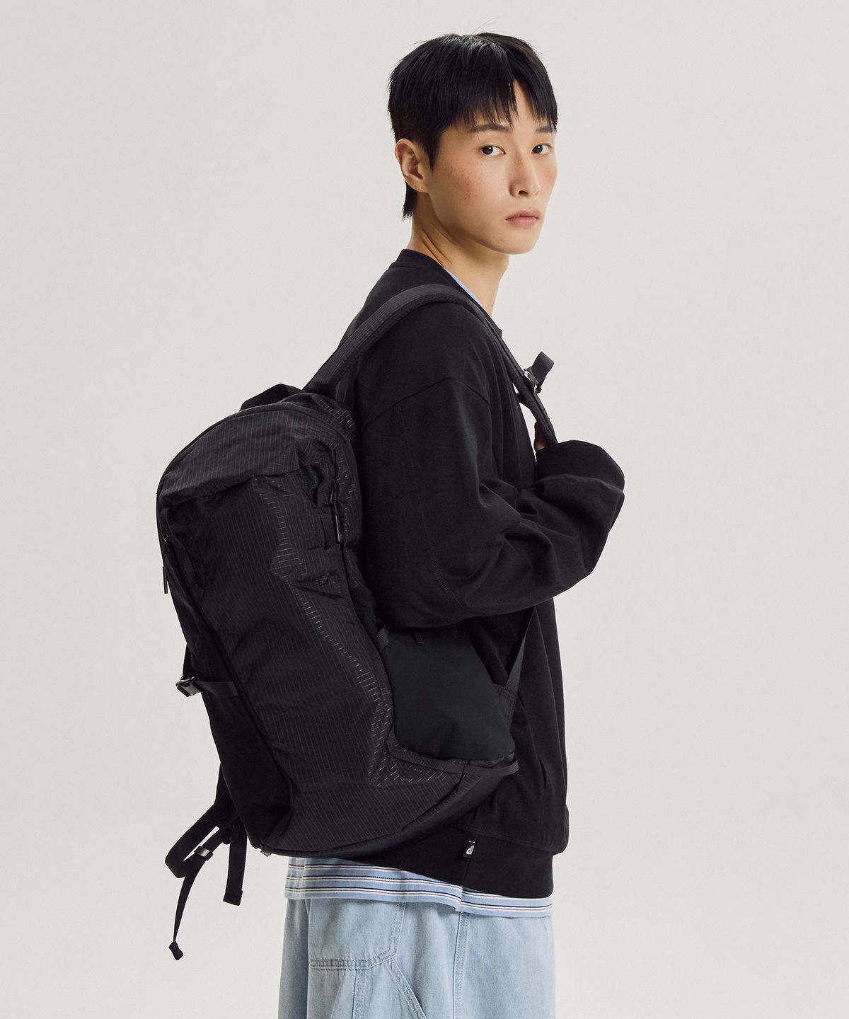 뉴발란스(NEW BALANCE) NBGCGF1101 / 에센셜 백팩 (BLACK)