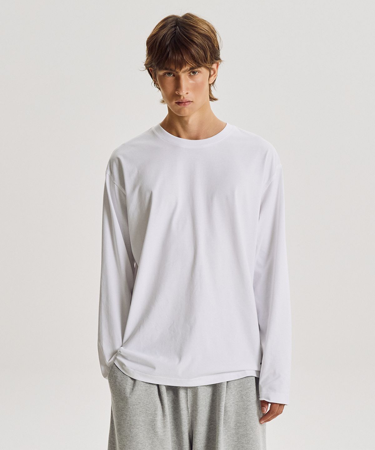 뉴발란스(NEW BALANCE) NBNDG4A023 / UNI NB ESSENTIAL 2PACK 긴팔티 (MIX)