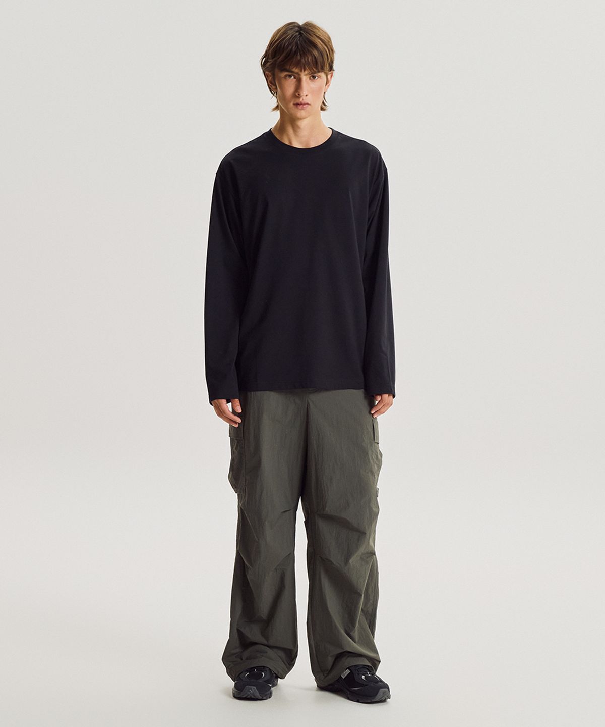 뉴발란스(NEW BALANCE) NBNDG4A023 / UNI NB ESSENTIAL 2PACK 긴팔티 (MIX)