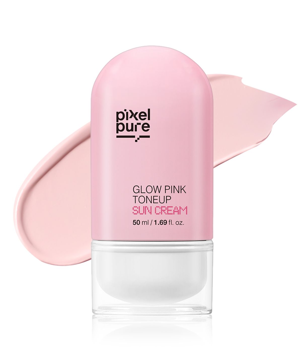 픽셀퓨어(PIXELPURE) 글로우 핑크 톤업 선크림 50ml