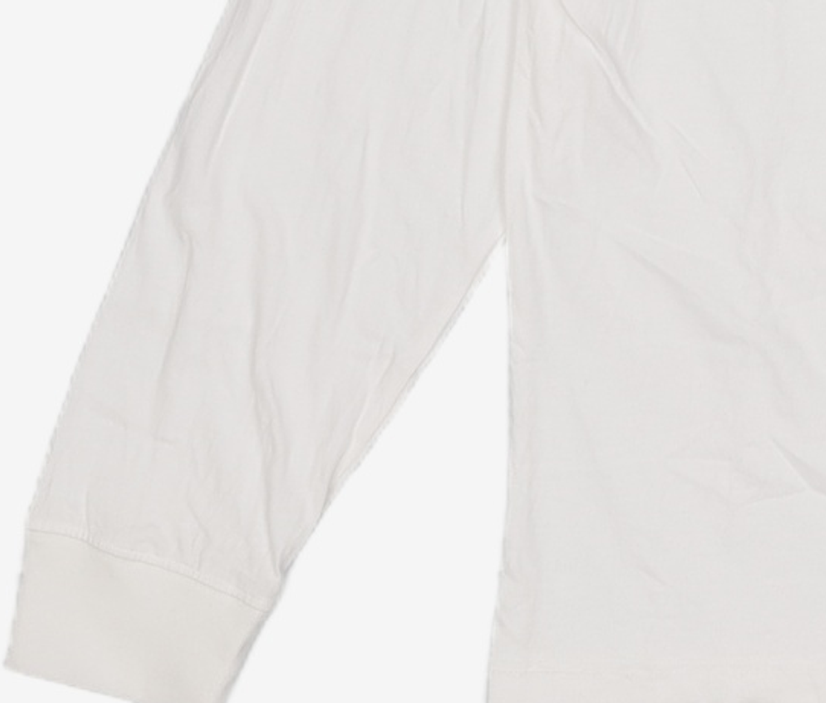 마리떼 프랑소와 저버(MARITHÉ + FRANҪOIS GIRBAUD) CLASSIC LOGO LONG SLEEVE white S
