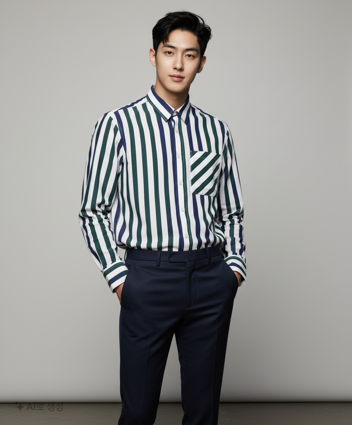 시스템(System) 캐주얼 셔츠 100