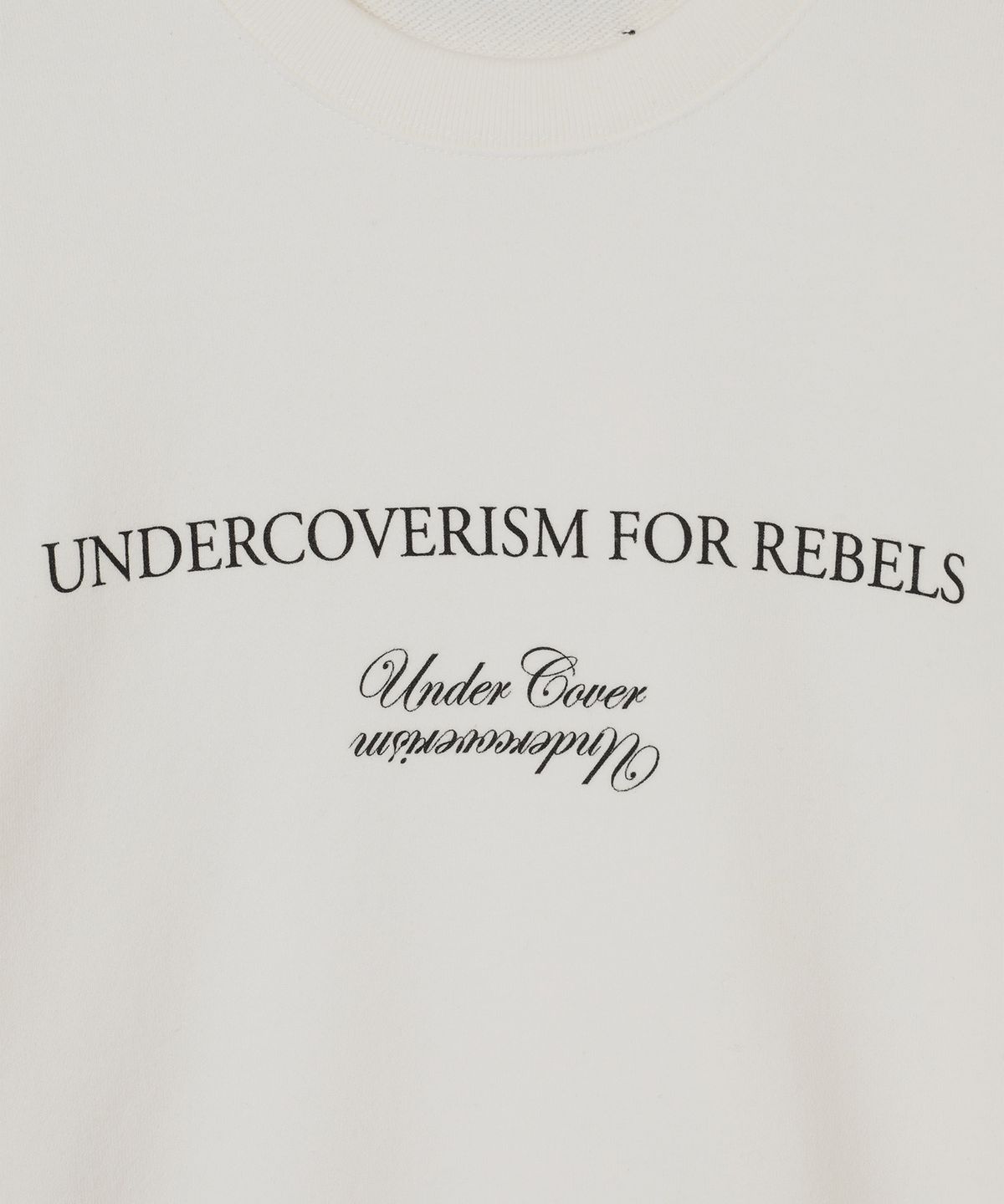 언더커버(UNDERCOVER) (M) 풀오버 오프 화이트 UP2F4802 PULLOVER OFF WHITE