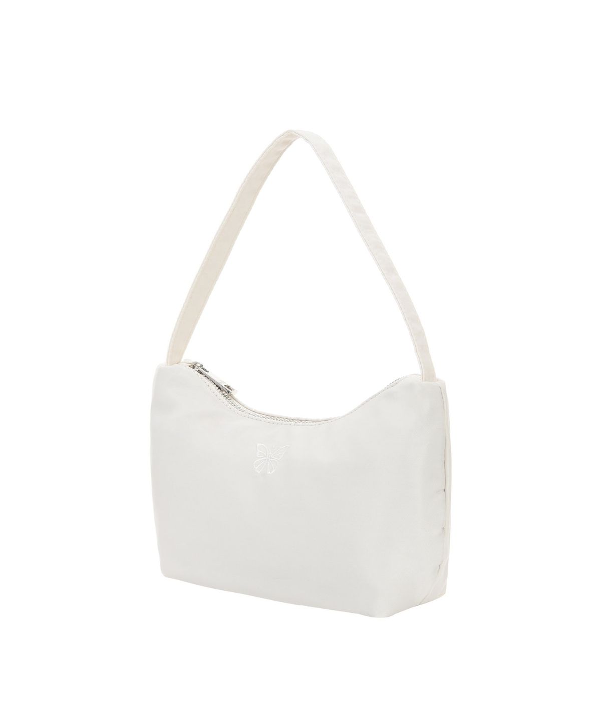 닉앤니콜(NICK&NICOLE) NICOLE NYLON MINI HOBO BAG_CREAM