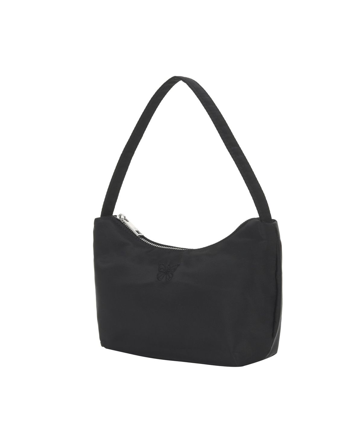 닉앤니콜(NICK&NICOLE) NICOLE NYLON MINI HOBO BAG_BLACK