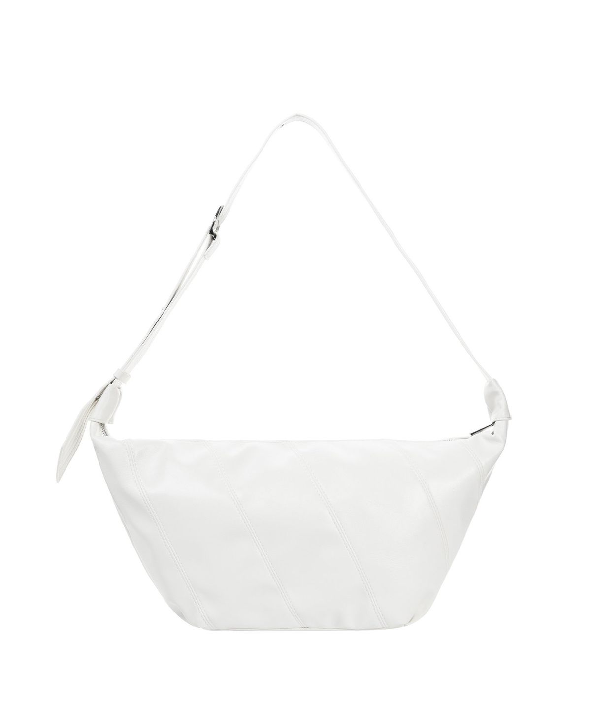 닉앤니콜(NICK&NICOLE) CRYSTAL PANEL HOBO BAG_IVORY