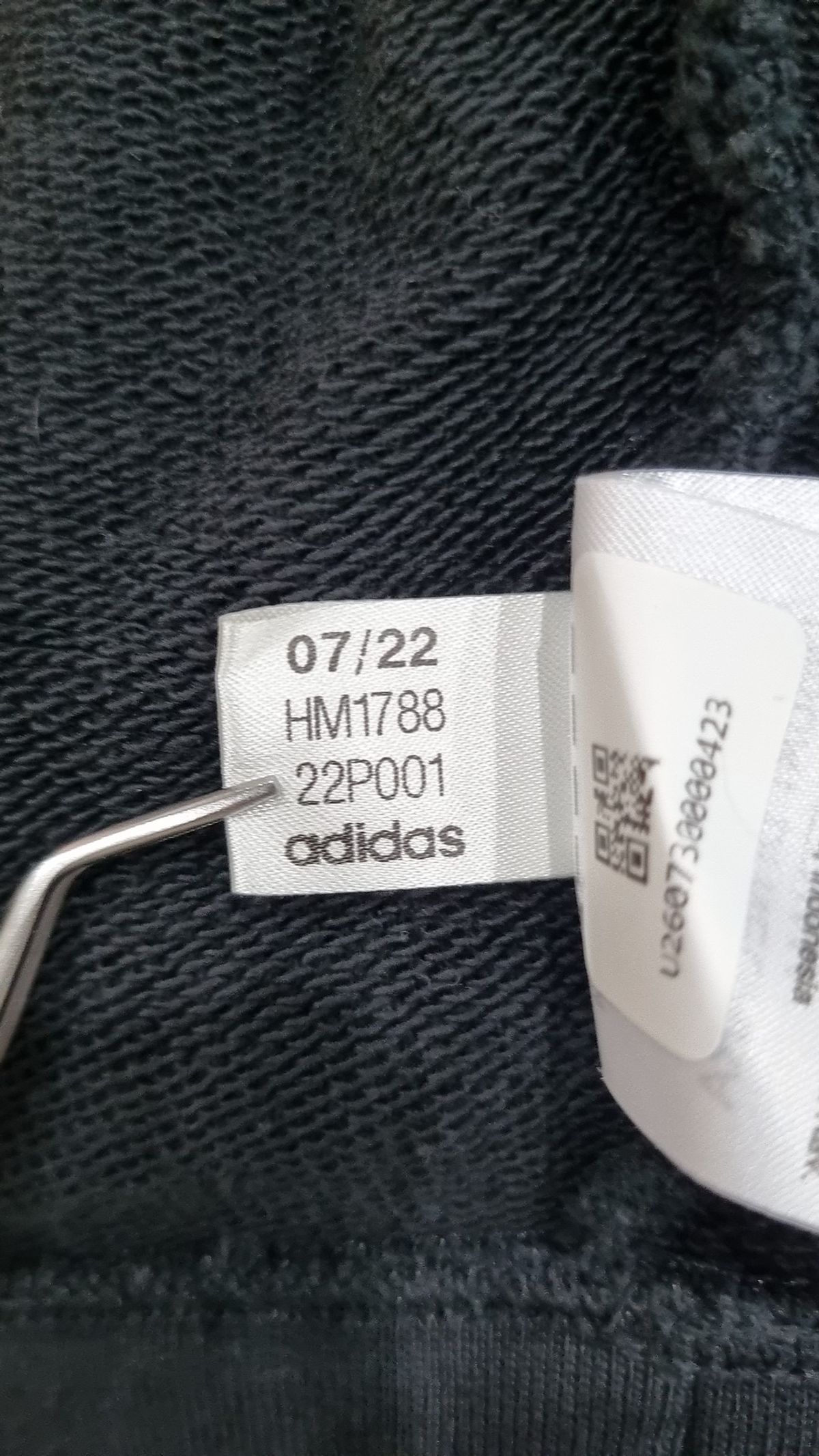 아디다스(ADIDAS) 컨템포 크롭 후디 - 블랙 / HM1788 XS