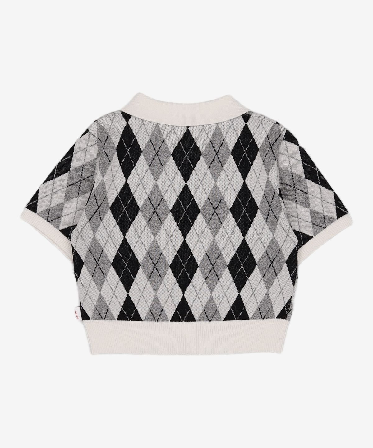 오디너리 홀리데이(ORDINARY HOLIDAY) 아가일카라가디건 ARGYLE COLLAR GARDIGAN FREE