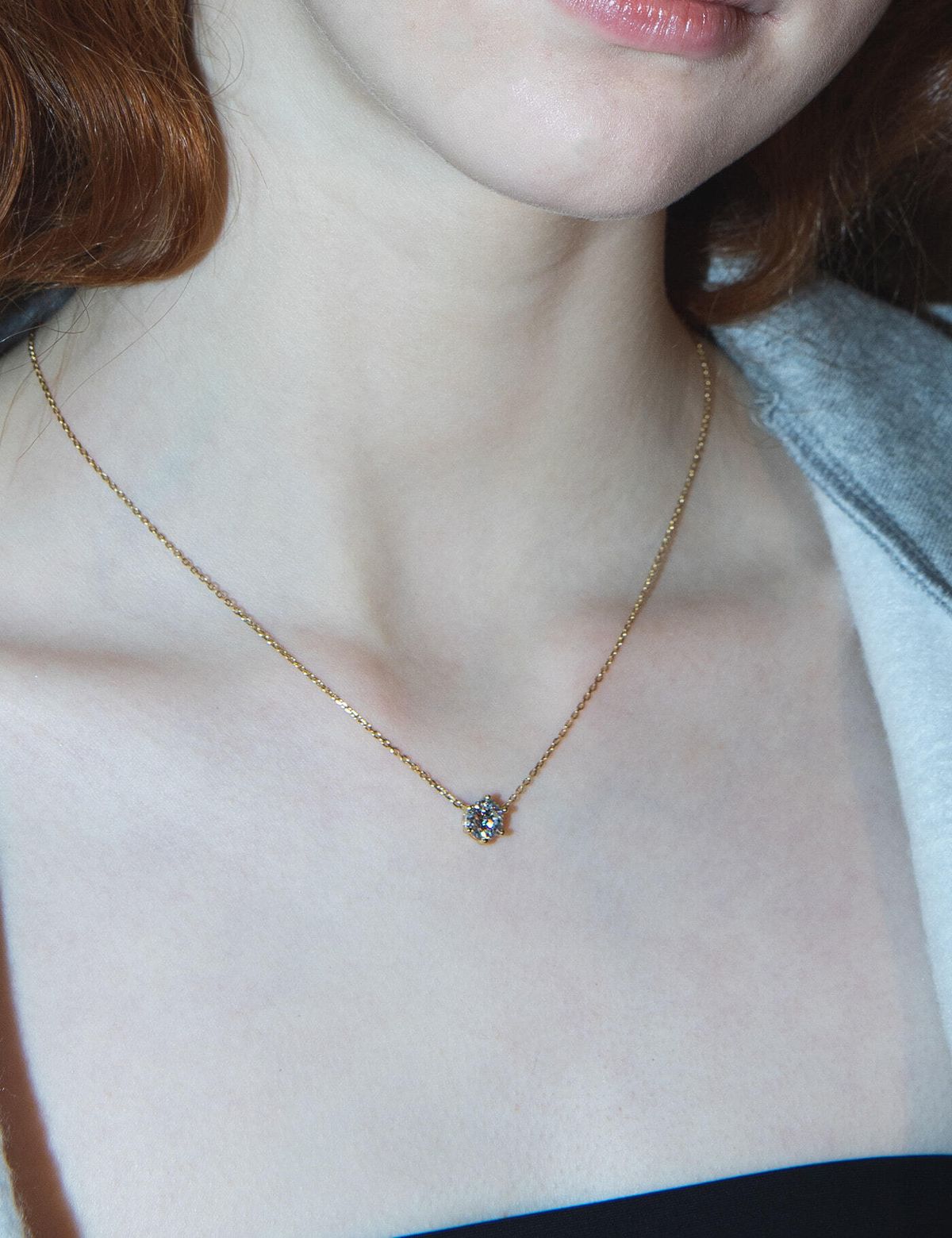 아이스볼(ICEBALL) Ice Carat 7mm Necklace