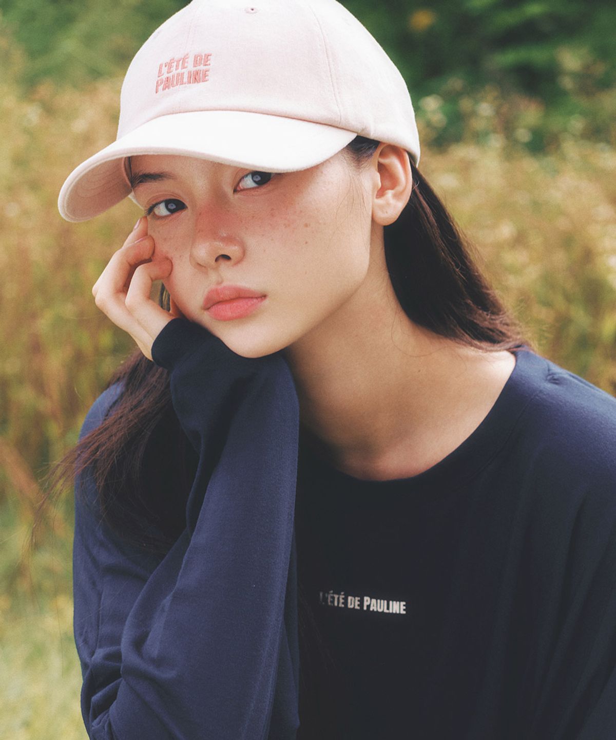 레떼드폴린(LETEDE PAULINE) 422B 폴린 볼캡_핑크 베이지