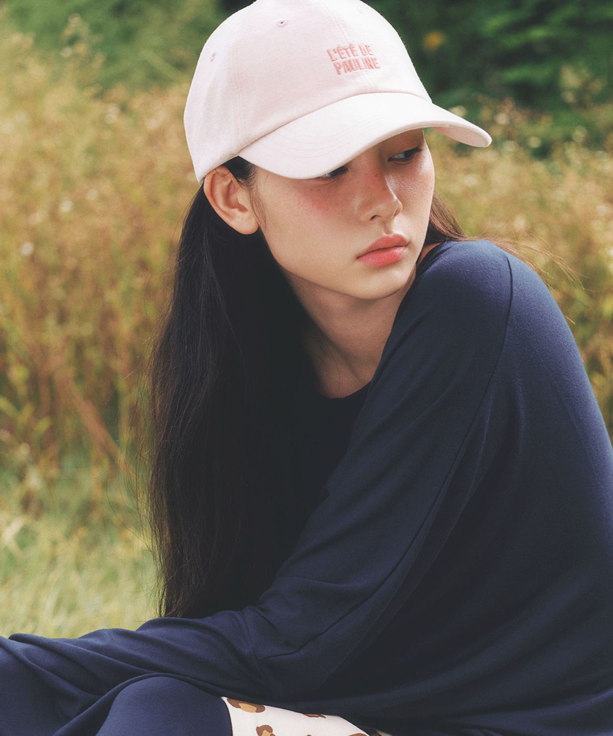 레떼드폴린(LETEDE PAULINE) 422B 폴린 볼캡_핑크 베이지