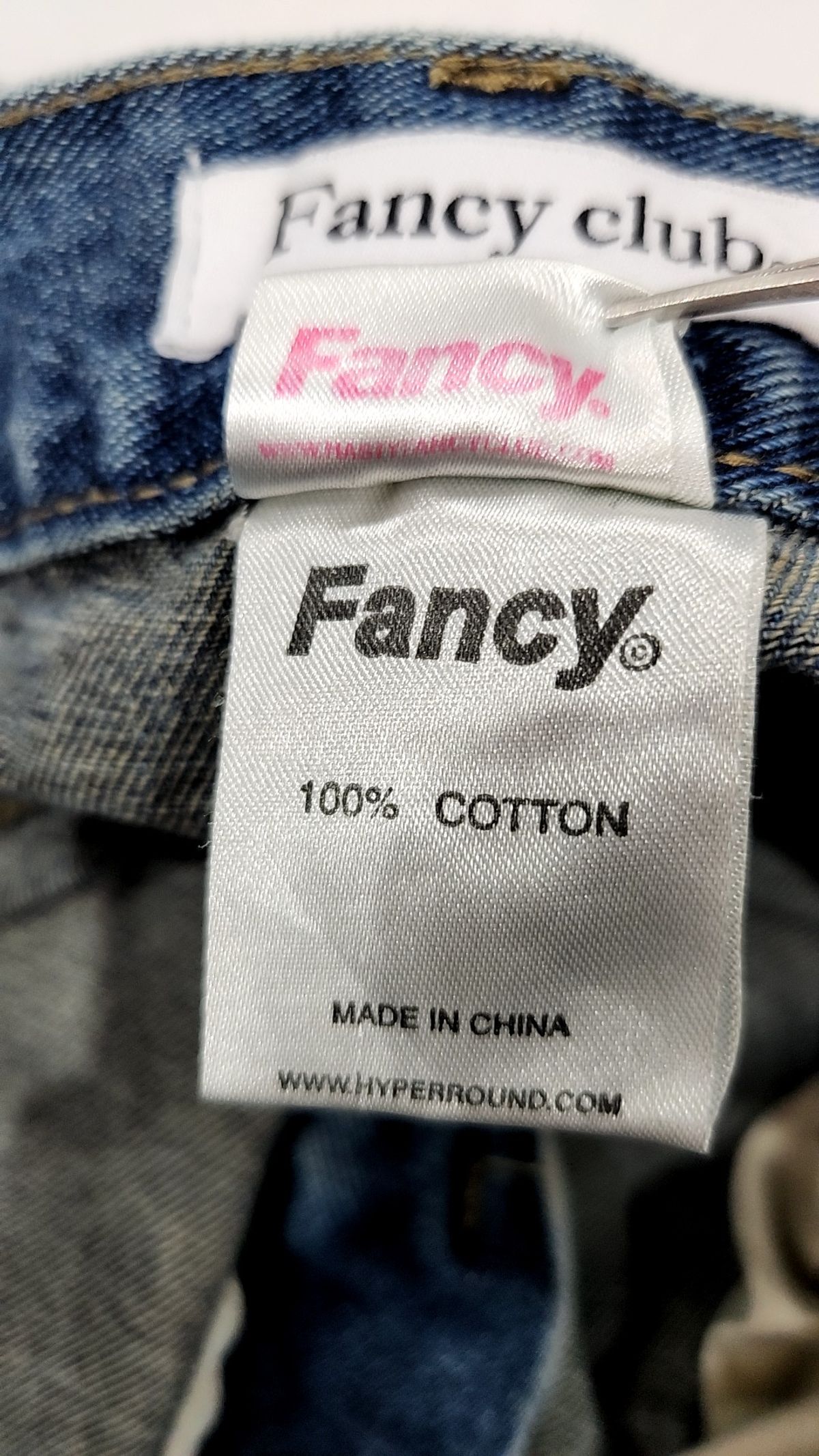 팬시클럽(FANCY CLUB) 청/데님 팬츠 M