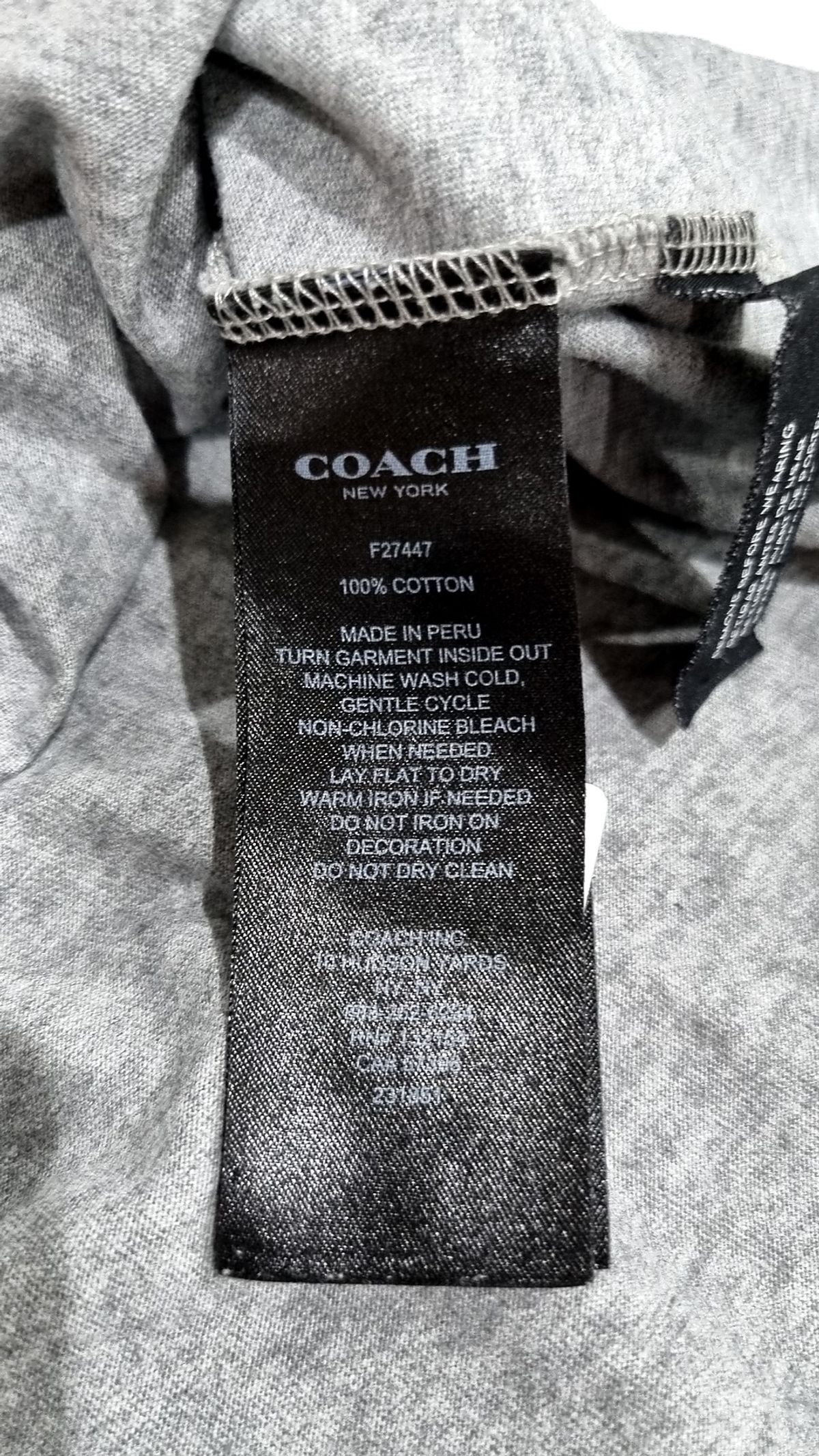 코치(COACH) 반소매 티셔츠 M