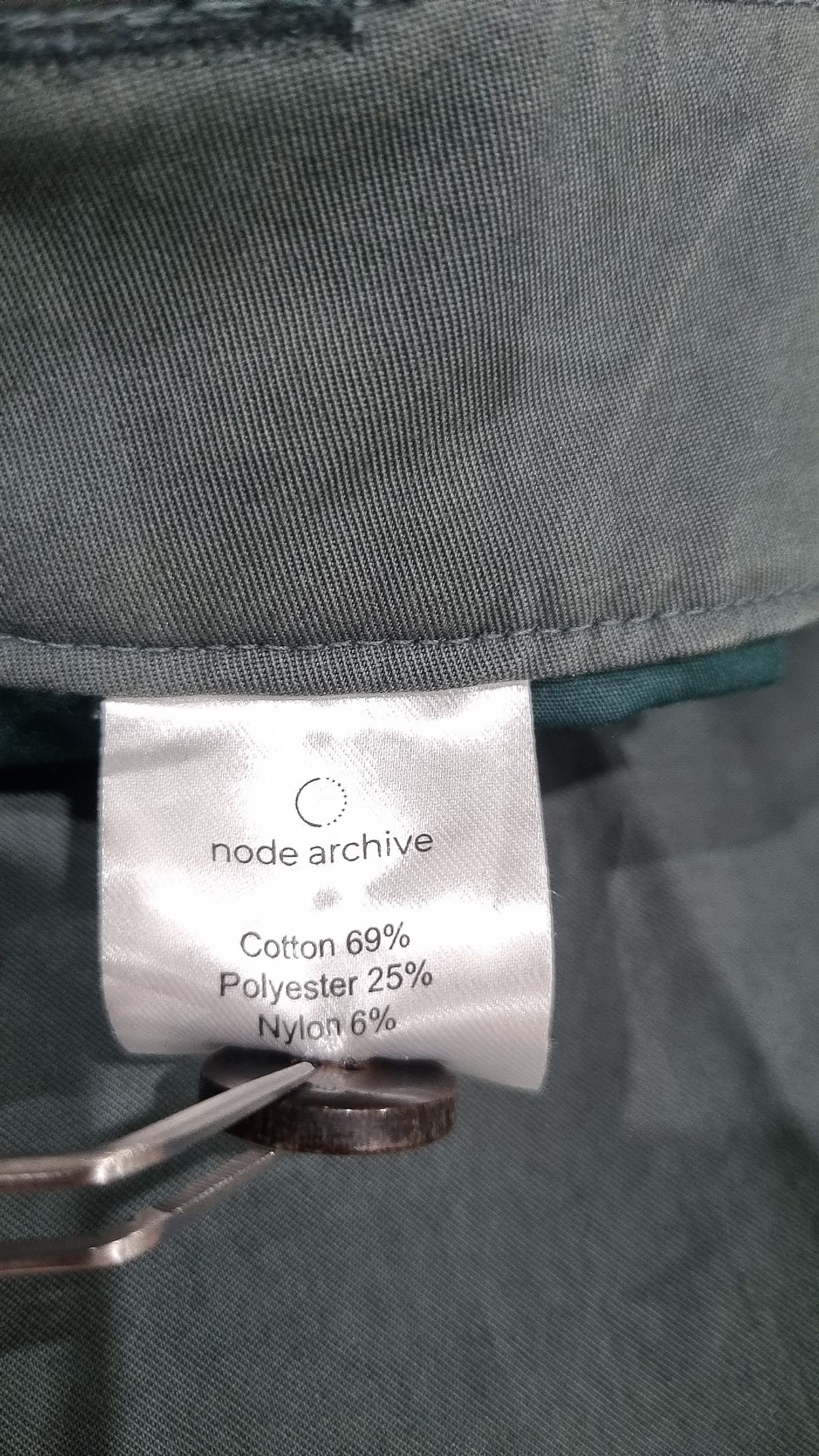 노드 아카이브(NODE ARCHIVE) 코튼 팬츠 1