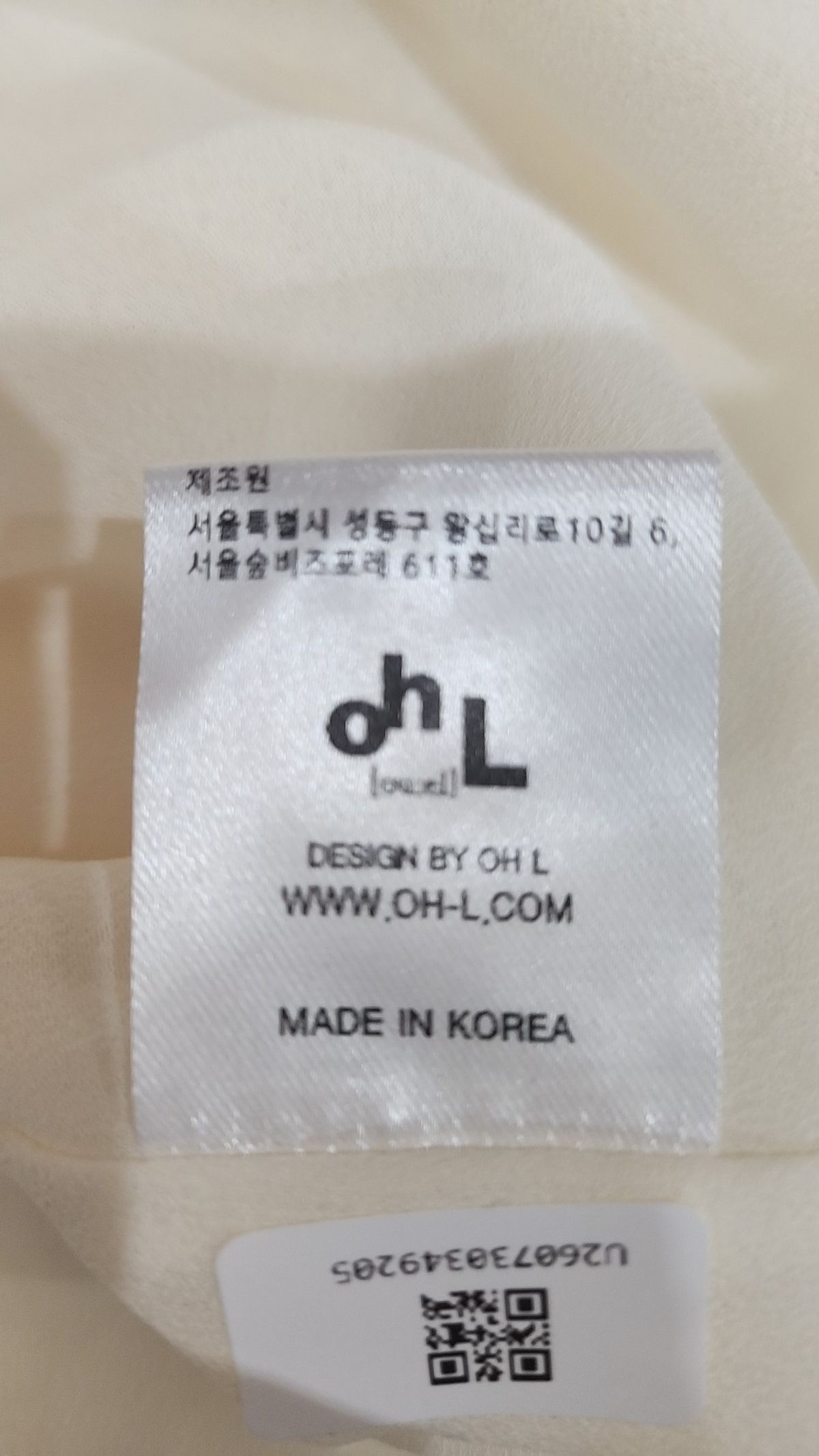 오앨(OUEL) 블라우스 L