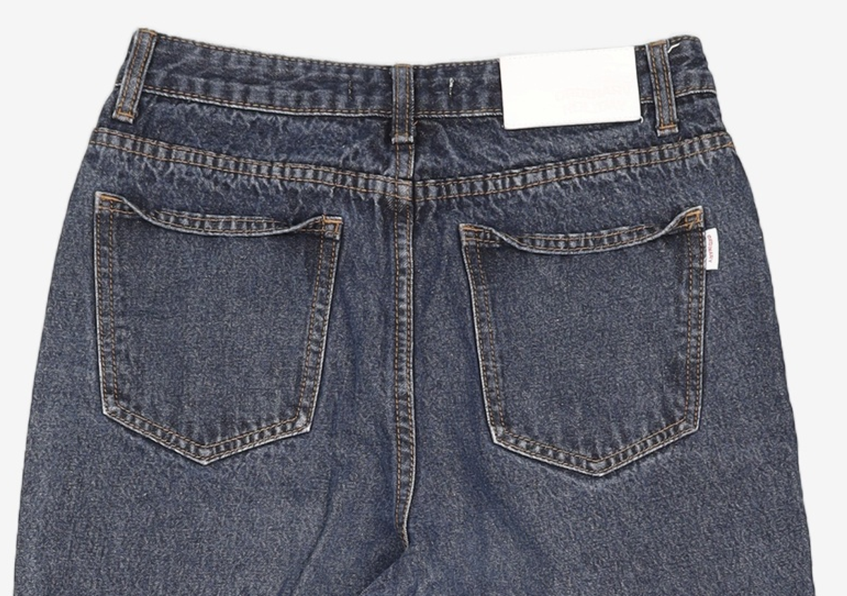 오디너리 홀리데이(ORDINARY HOLIDAY) 생지루즈스트레이트데님팬츠 RAW STRAIGHT DENIM PANTS M
