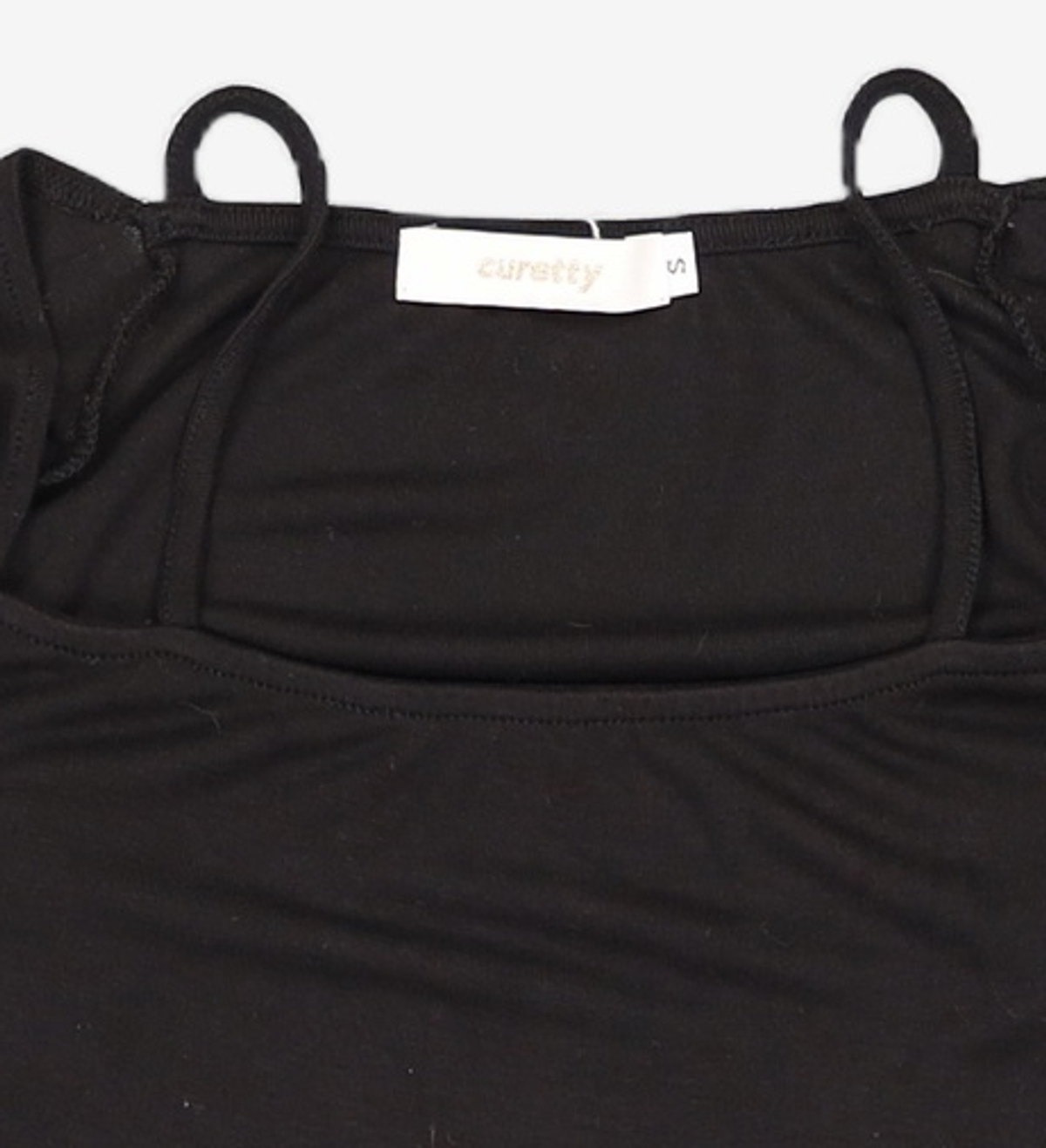 큐리티(CURETTY) C STRING LAYERED T-SHIRT_BLACK S