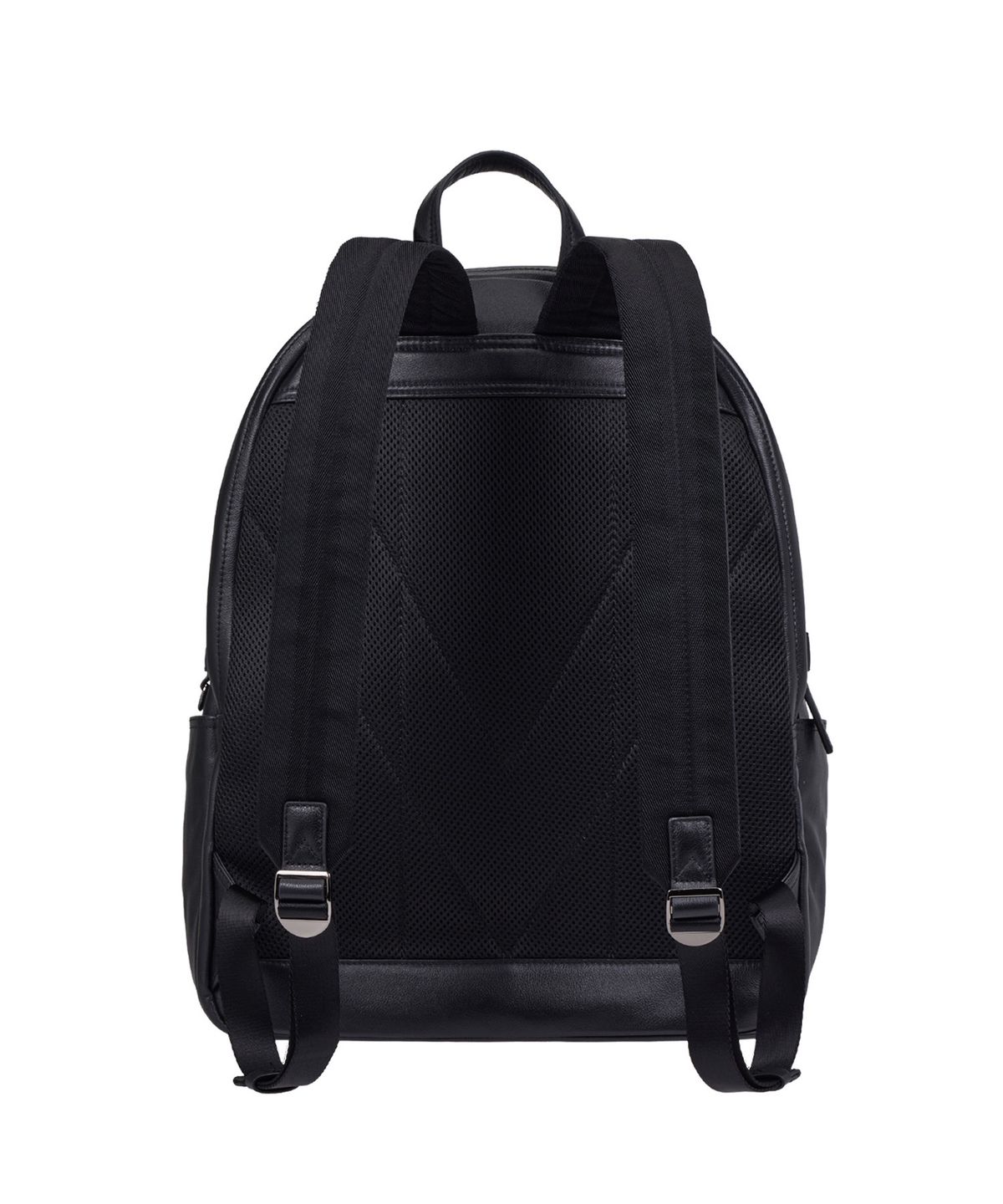 분크(VUNQUE) Perfec Two-Touch Slate Leather Backpack (퍼펙 투 터치 슬레이트 레더 백팩) Black