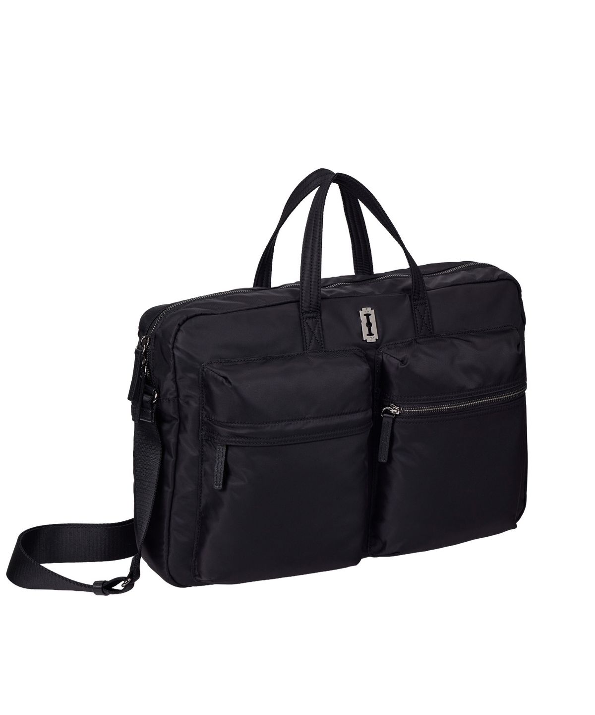분크(VUNQUE) Hey City Pocket Square Tote (헤이 시티 포켓 스퀘어 토트) Black
