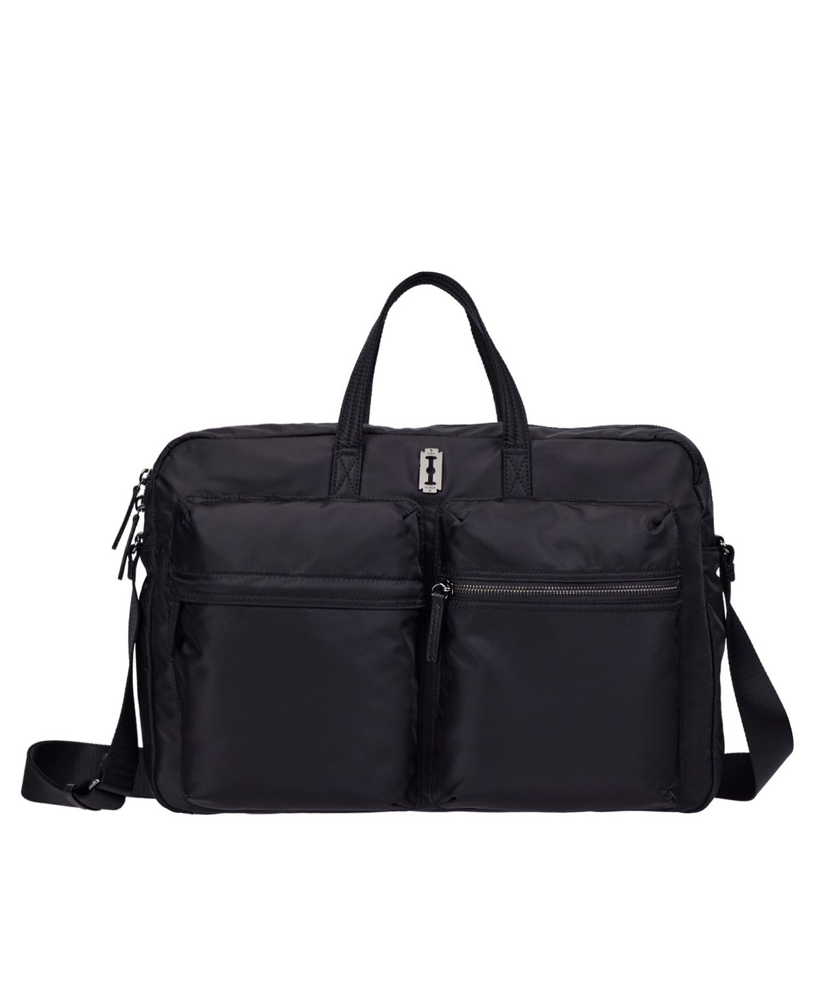 분크(VUNQUE) Hey City Pocket Square Tote (헤이 시티 포켓 스퀘어 토트) Black