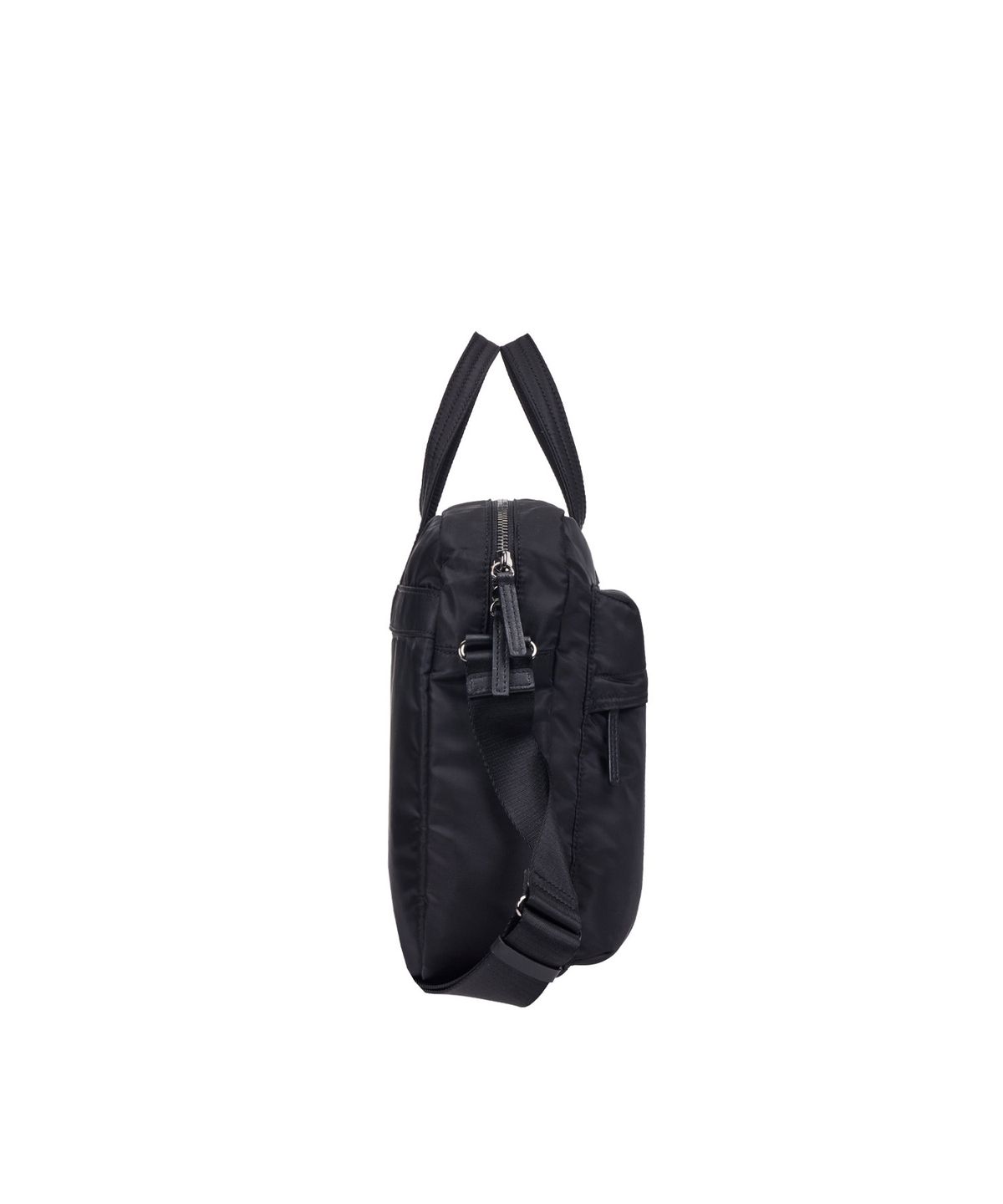 분크(VUNQUE) Hey City Pocket Square Tote (헤이 시티 포켓 스퀘어 토트) Black