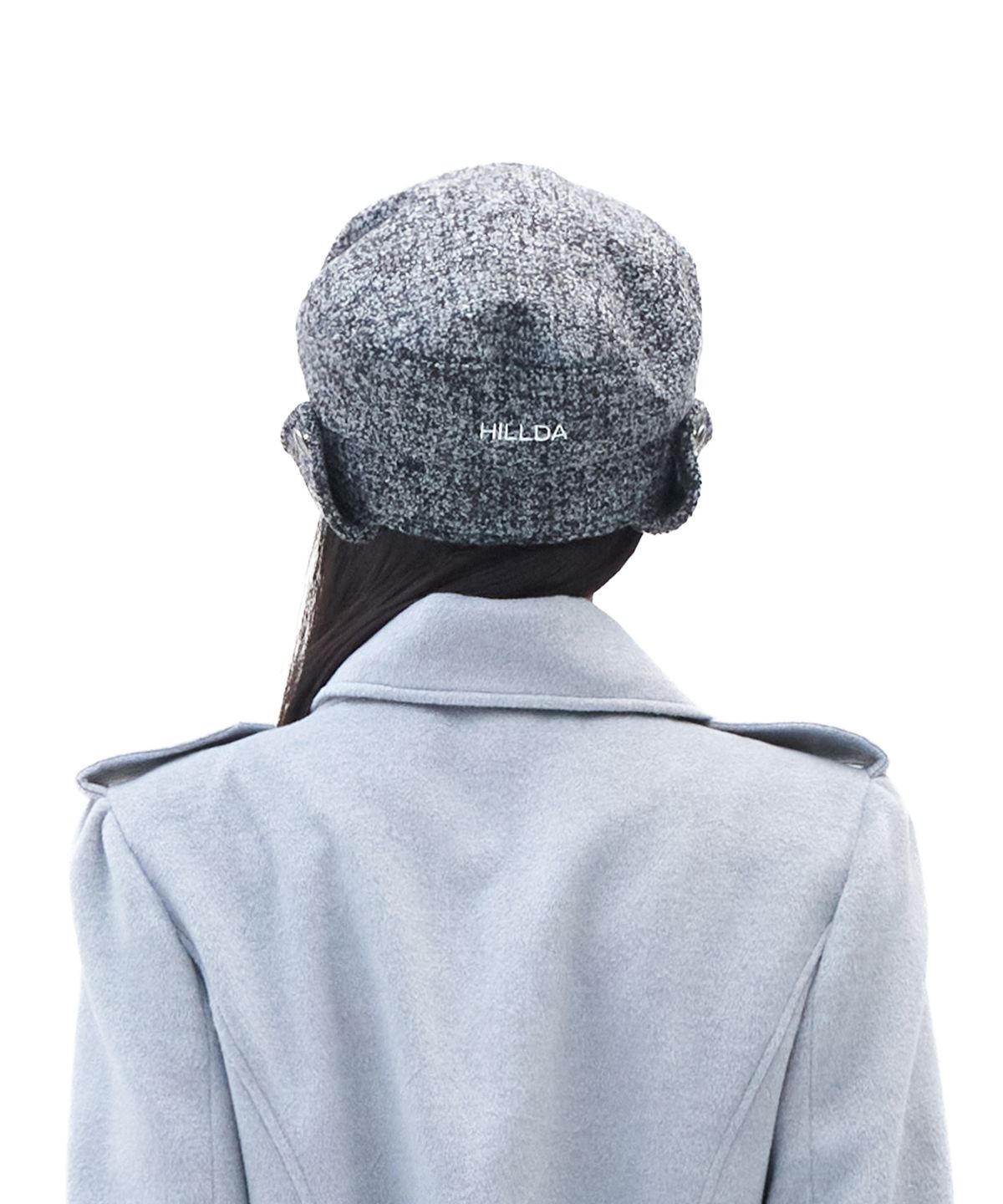 힐다(HILLDA) Heritage Newsboy Cap [Charcoal]