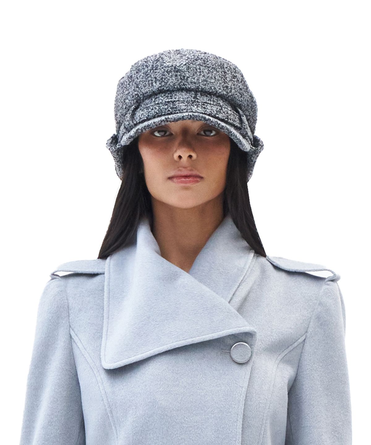 힐다(HILLDA) Heritage Newsboy Cap [Charcoal]