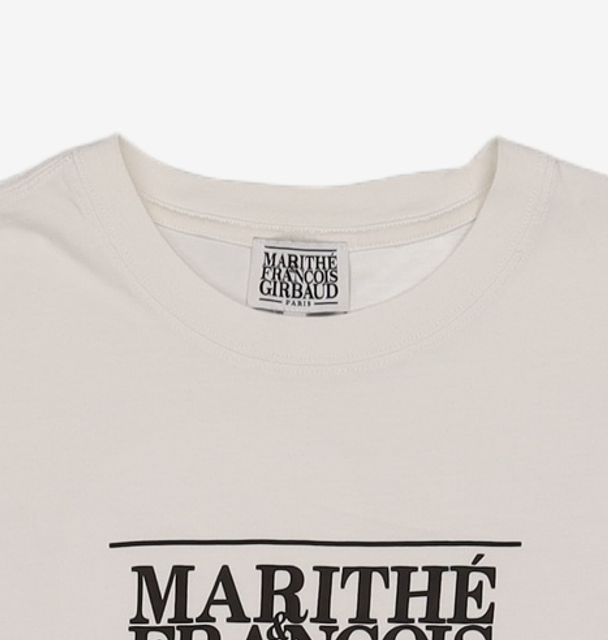 마리떼 프랑소와 저버(MARITHÉ + FRANҪOIS GIRBAUD) CLASSIC LOGO TEE light green M