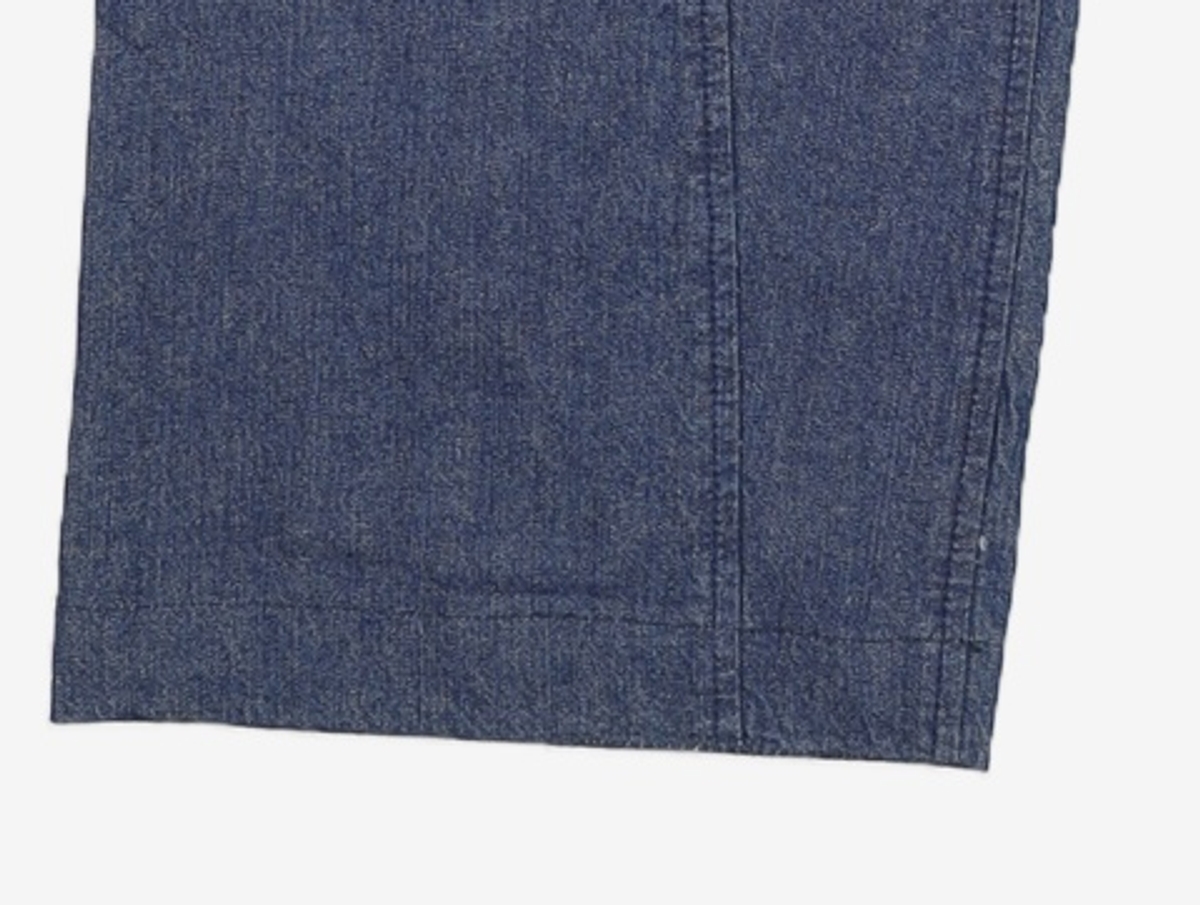 티엔지티(TNGT) [BLUER THAN] INDIGO WIDE FIT LINEN RAW-DENIM CURVED PANTS TNPA1E790B2 78