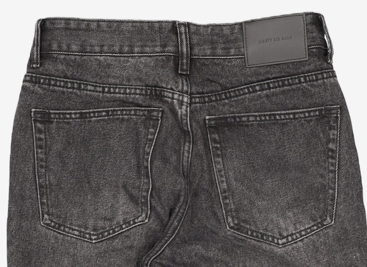 86로드(86ROAD) BLACK NORMAL CHIP / CROP TAPERED 28