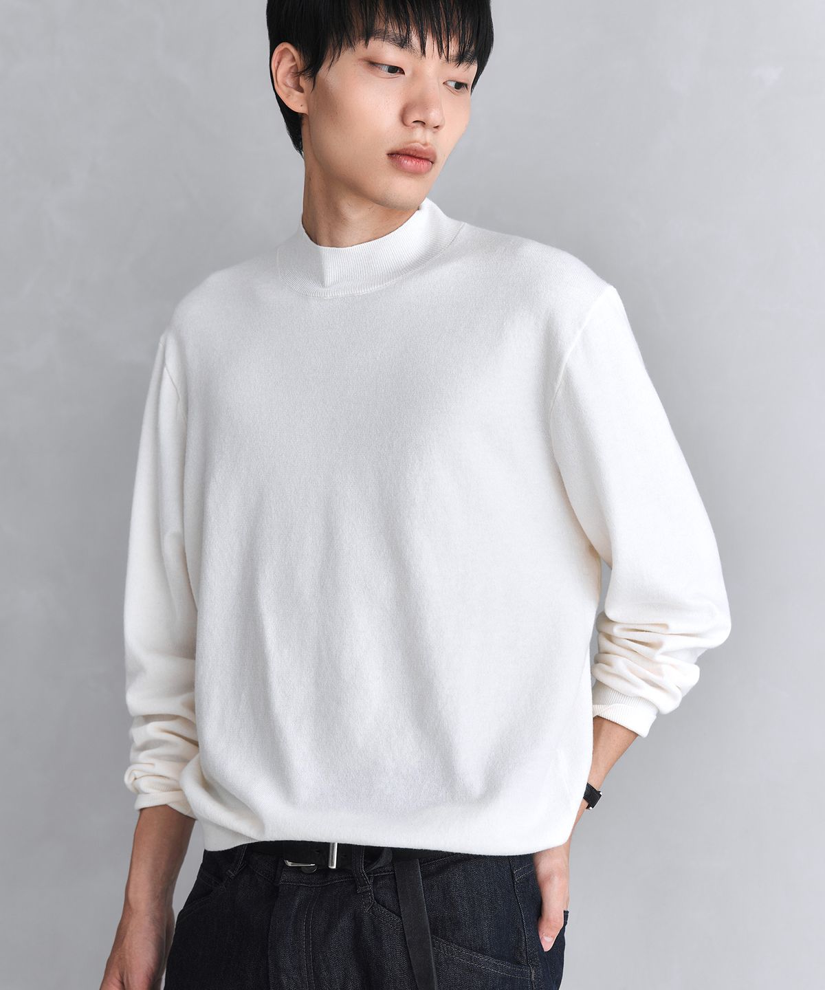 더니트컴퍼니(THEKNITCOMPANY) 워셔블 에센셜 모크넥 니트 4color