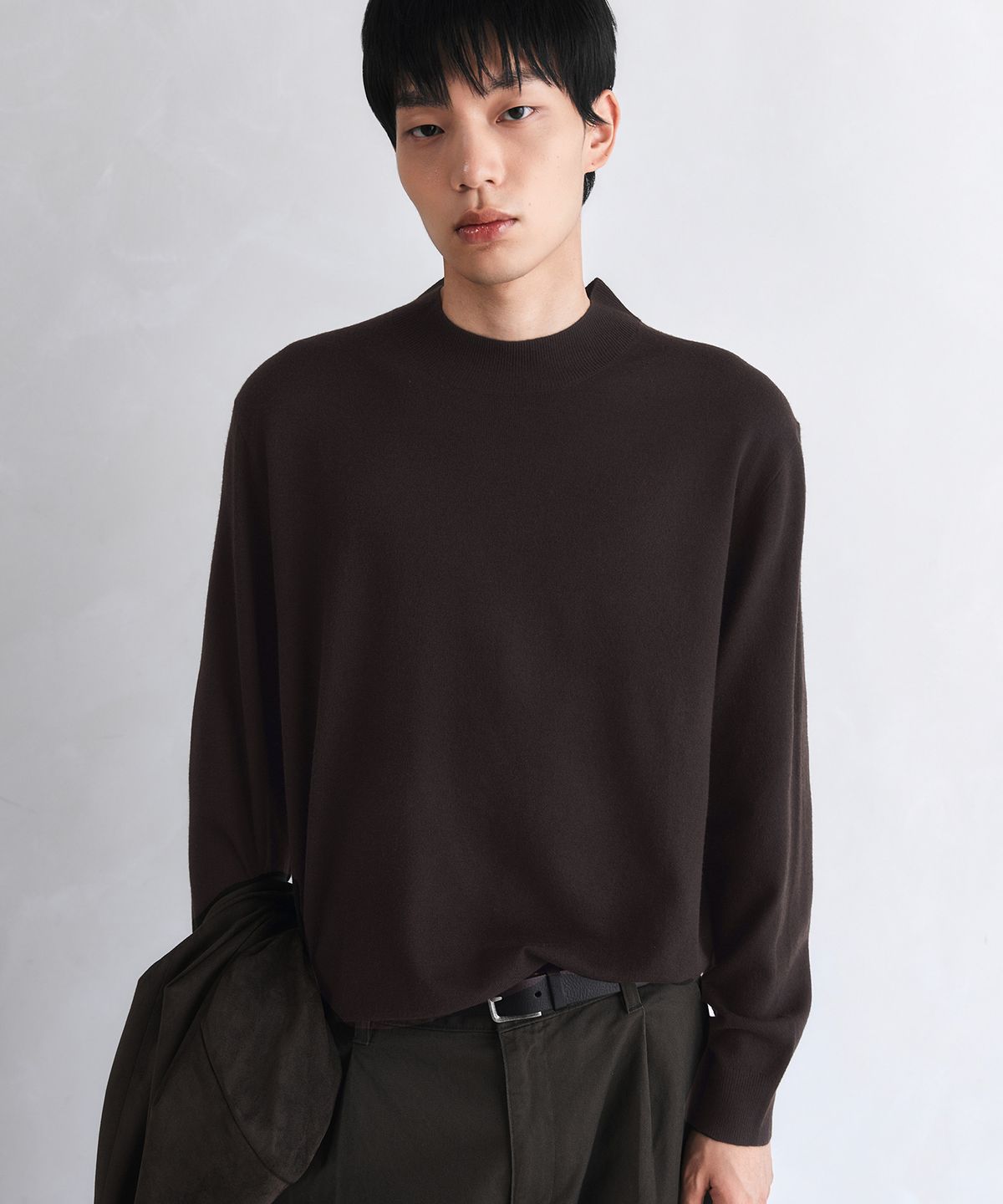 더니트컴퍼니(THEKNITCOMPANY) 워셔블 에센셜 모크넥 니트 4color