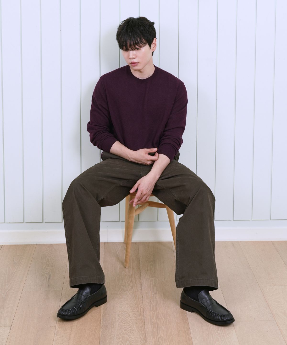 더니트컴퍼니(THEKNITCOMPANY) 워셔블 에센셜 크루넥 니트 10color