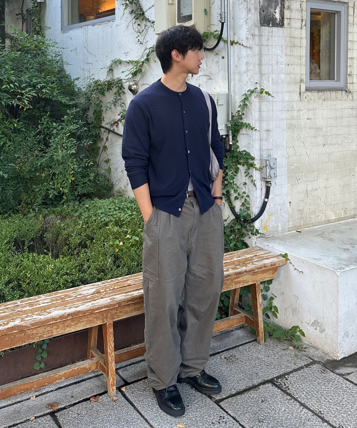 더니트컴퍼니(THEKNITCOMPANY) 워셔블 에센셜 라운드 가디건 4color