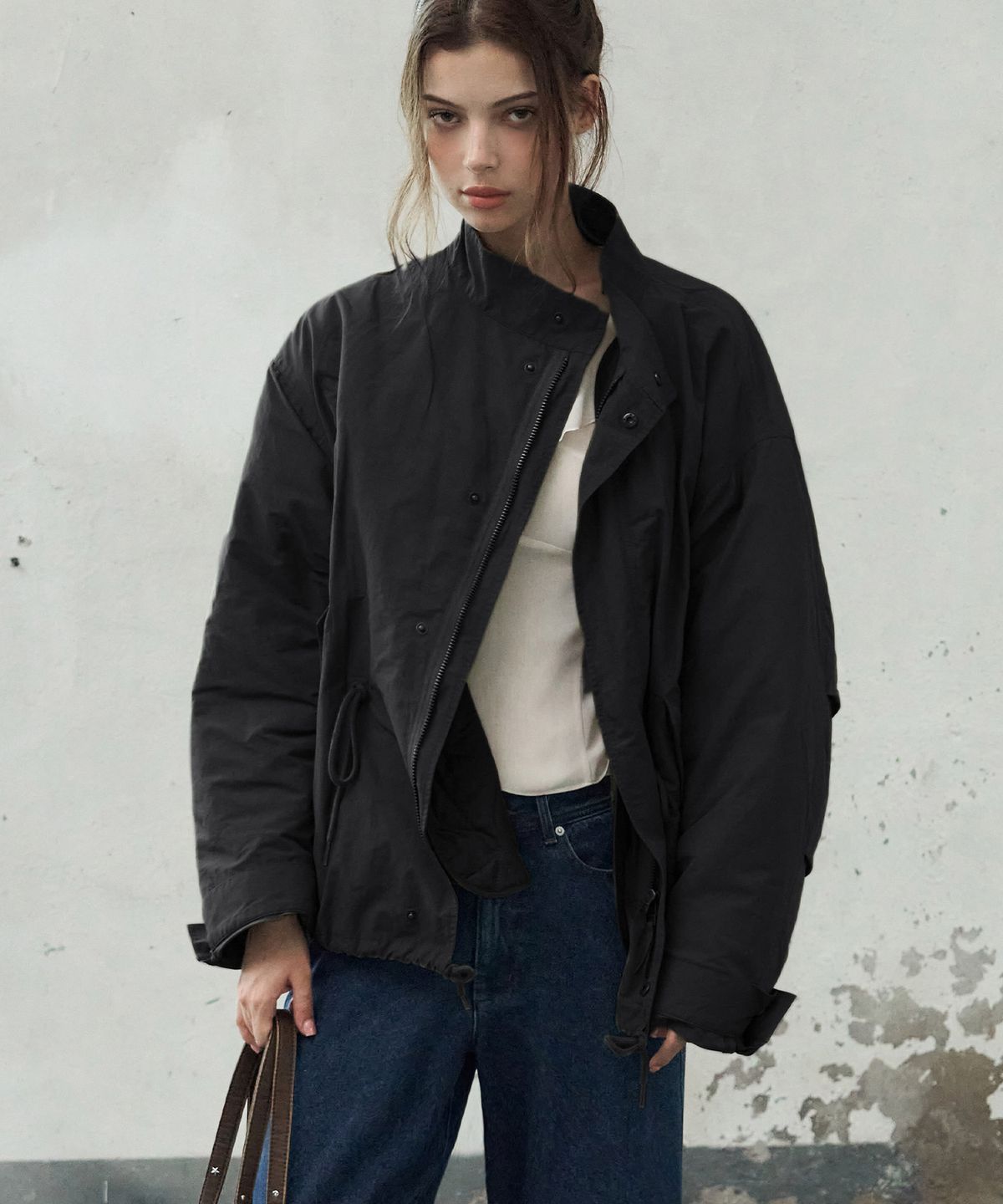레더리(LEATHERY) M-65 오버 필드 자켓 [3COLOR]