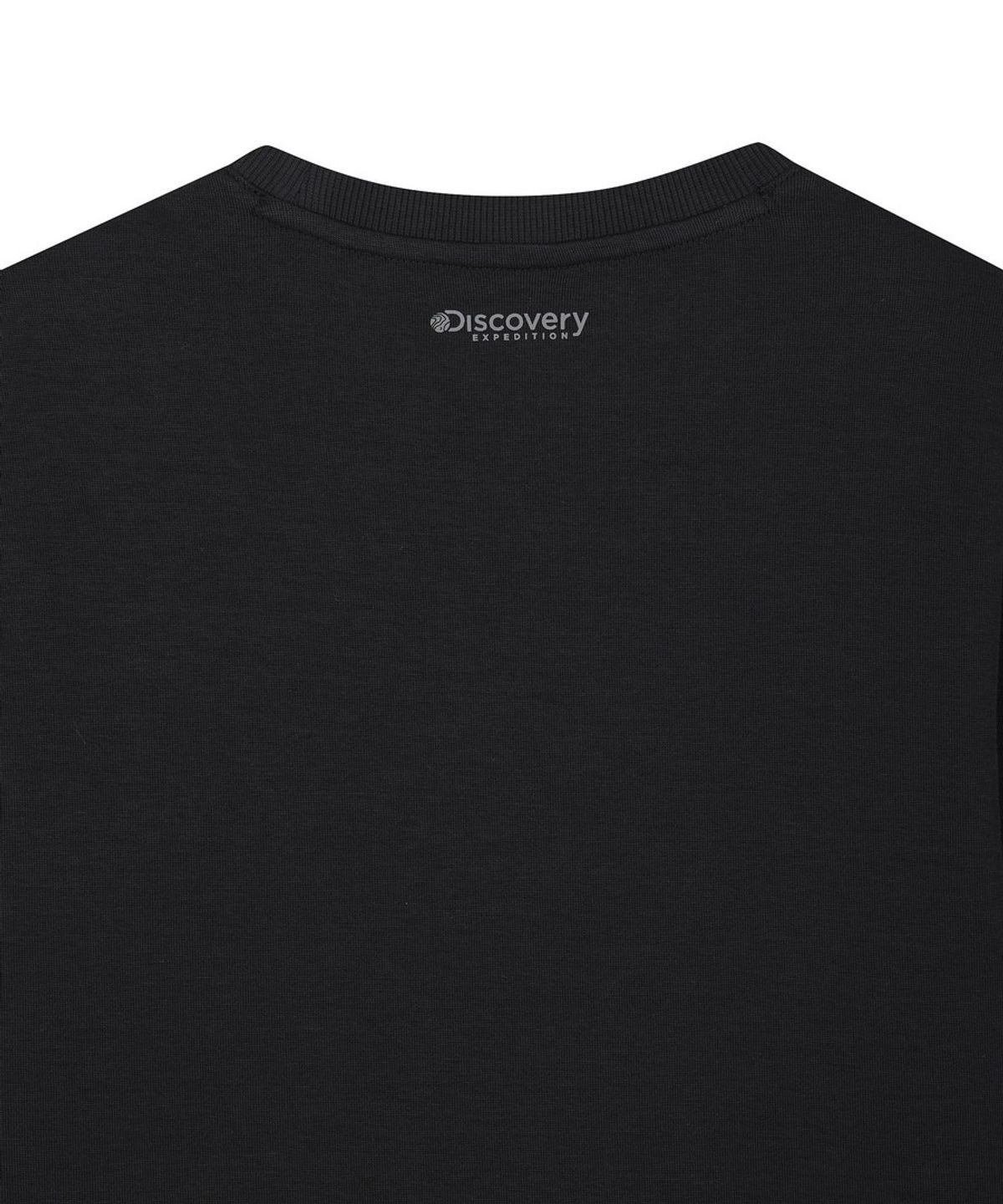 디스커버리 키즈(DISCOVERY KIDS) 키즈 그래픽 맨투맨-우븐팬츠 2SET (BLACK)