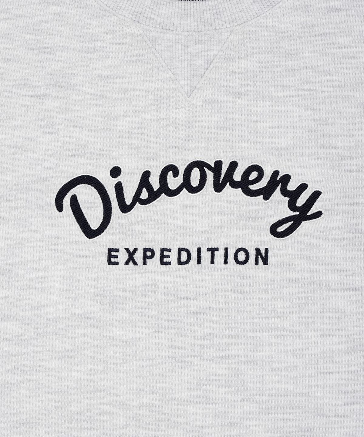 디스커버리 키즈(DISCOVERY KIDS) 키즈 그래픽 맨투맨-우븐팬츠 2SET (M/GREY)