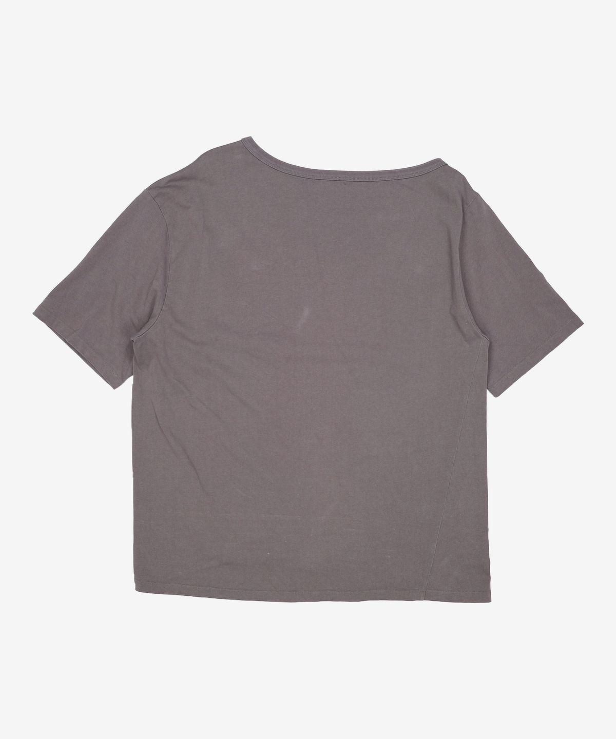 엘씨디씨티엠(LCDC™) ASYMMETRIC PRINTED T-SHIRT (DARK GREY) FREE