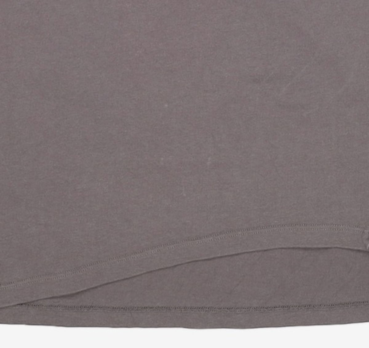 엘씨디씨티엠(LCDC™) ASYMMETRIC PRINTED T-SHIRT (DARK GREY) FREE