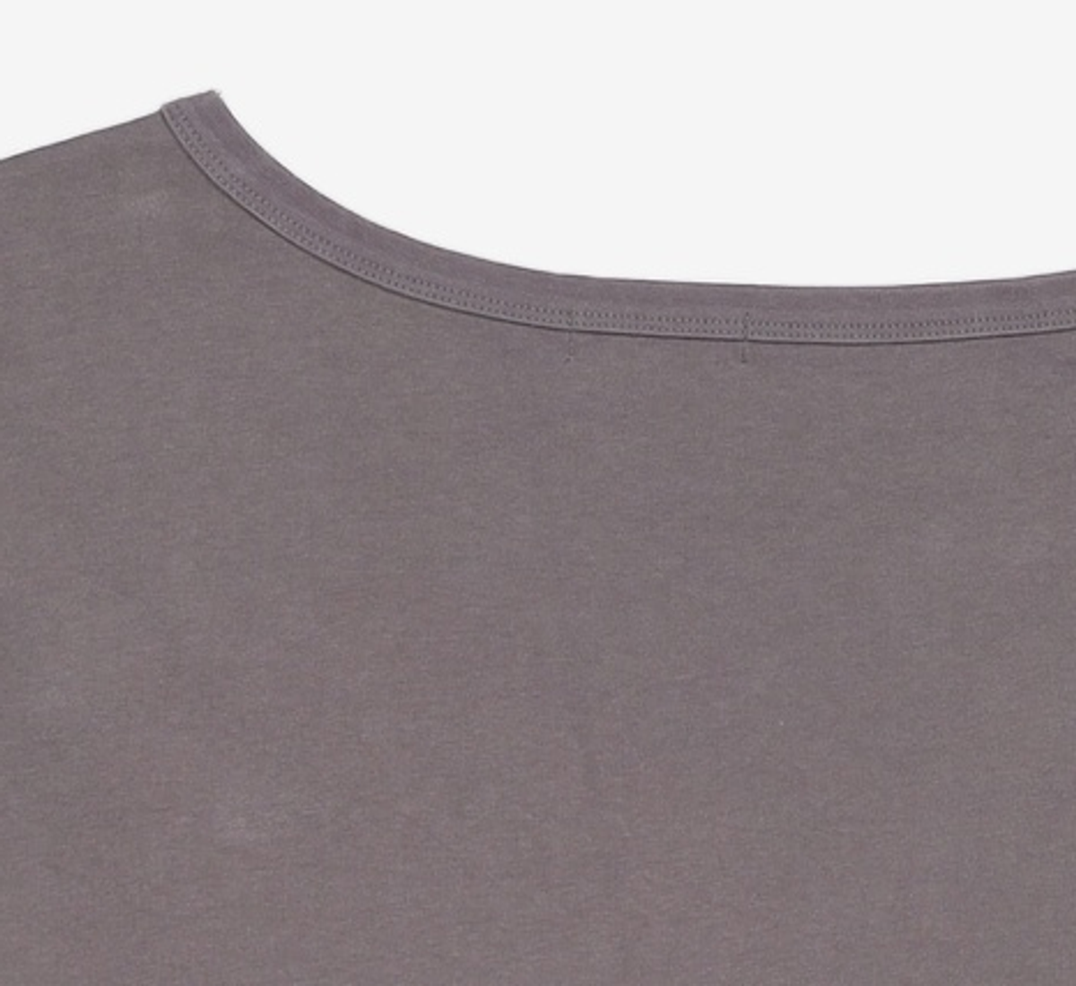 엘씨디씨티엠(LCDC™) ASYMMETRIC PRINTED T-SHIRT (DARK GREY) FREE