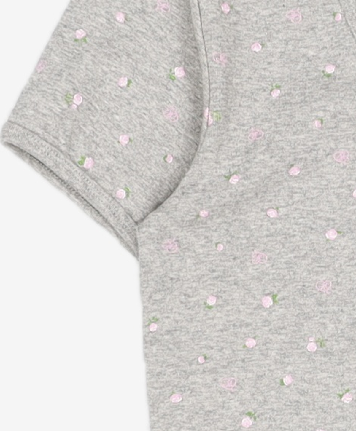 마리떼 프랑소와 저버(MARITHÉ + FRANҪOIS GIRBAUD) W FLOWER SHORT SLEEVE TEE melange gray M