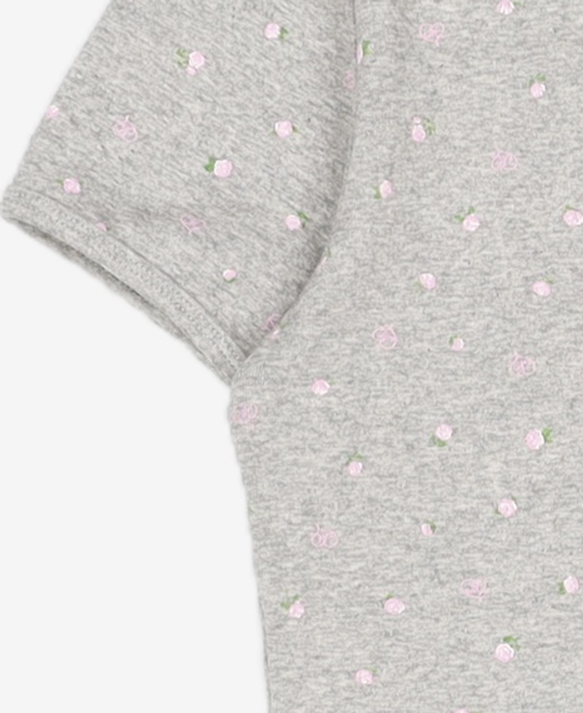 마리떼 프랑소와 저버(MARITHÉ + FRANҪOIS GIRBAUD) W FLOWER SHORT SLEEVE TEE melange gray M